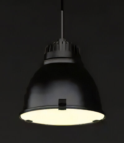 Castaldi Minisosia D23/E27 schwarze Pendelleuchte Industriedesign Designklassiker LED-Retrofit kompatibel