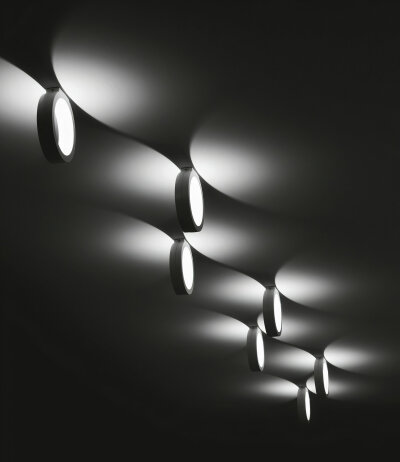 Cini&amp;Nils Assolo On/Off nicht dimmbare kreisf&ouml;rmige LED-Wand-/Deckenleuchte