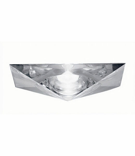 Fabbian Faretti D27 F07 Cheope Glas-Einbaustrahler quadratisch mit GU10 Fassung LED-Retrofit kompatibel