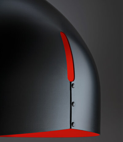 Fabbian Oru F25 A03 Metall-Pendelleuchte Durchm. 56 cm in diversen Farben mit E27 Fassung LED-Retrofit kompatibel