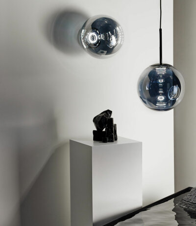 Tom Dixon Globe Wandleuchte &Oslash;25cm LED Kupfer
