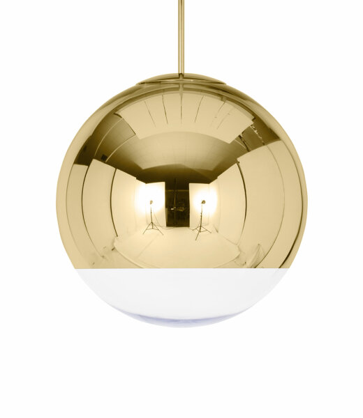 Tom Dixon Mirror Ball Pendelleuchte Ø50cm LED Gold