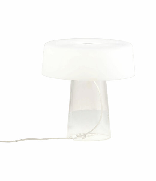 Prandina Glam Small T-Tischleuchten mit G9-Fassung LED-Retrofit kompatibel und Basis aus Kristall Glas
