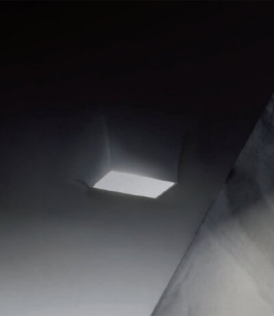 Buzzi &amp; Buzzi Flexi LED AirCoral (Gips) Wand-/Deckeneinbauleuchte &uuml;berstreichbar