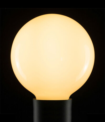Segula Globe 95 LED-Retrofitlampe opales Glas 3,2W 2700K 330lm CR90 dimmbar