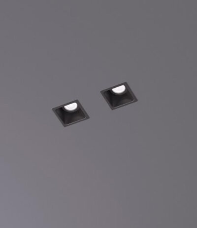 Oty Light BIC 02 5x5cm quadratische LED-Deckeneinbauleuchte nicht schwenkbar