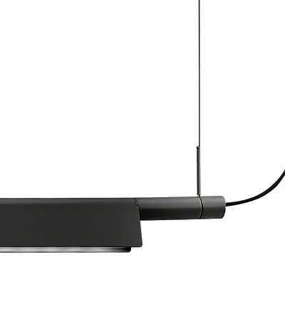 Luceplan Compendium D81B lineare 157cm lange LED-Pendelleuchte Entwurf Daniel Rybakken 