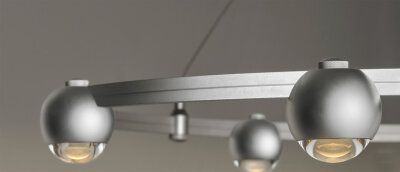 Oligo Sphere LED-Strahler nicht verstellbar Check-In 230V Schienensystem