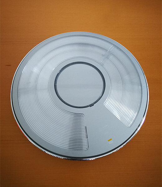 Luceplan Lightdisc D41/32.22 Transparent/Metall