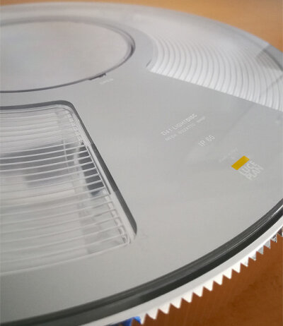 Luceplan Lightdisc D41/32.22 Transparent/Metall