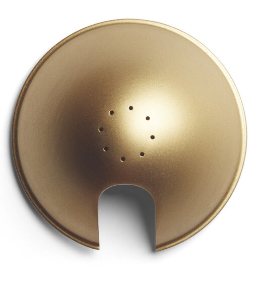 Luceplan Berenice D12 Metallreflektor Bronze - Innenseite Alu natur (unlackiert)
