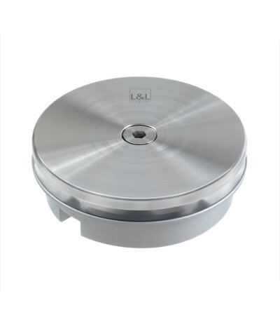 Luce&Light Bright 4.7 runde robuste IP68 LED-Bodeneinbauleuchte für bodennahes radiales Licht Ø78mm Edelstahl/Aluminium befahrbar bis 2000kg exkl. LED-Betriebsgerät