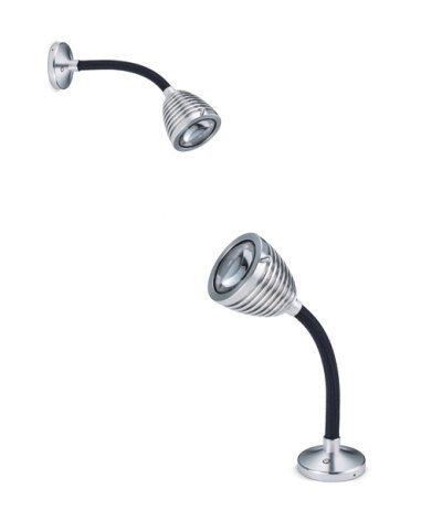 lessnmore Athene A-AL LED-Aufbauleuchte mit flexiblem Leuchtenarm dimmbar