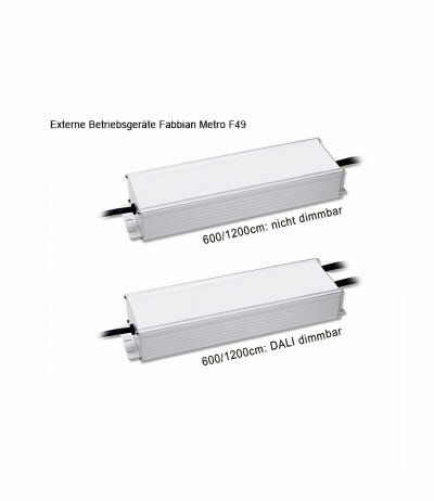 Fabbian externes Betriebsgerät für Metro LED-System ohne Designgehäuse
