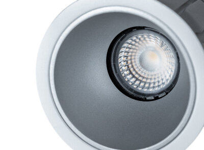 Neko Lighting Takeo T75 nicht verstellbare lichtstarke LED-Einbauleuchte mit hohem Sehkomfort 11W 3000K CRI90 f&uuml;r Deckenst&auml;rken 1-25mm