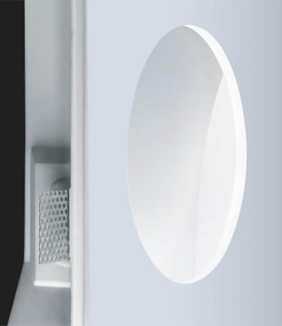 Buzzi & Buzzi Globe LED AirCoral (Gips) Wand-/Deckeneinbauleuchte überstreichbar