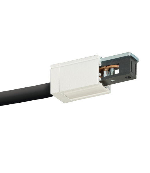 Oligo Smart.Track Endeinspeisung f&uuml;r 24Vdc Smart.Track LED-Schienensystem Kabel schwarz (flexibel)