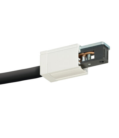 Oligo Smart.Track Endeinspeisung für 24Vdc Smart.Track LED-Schienensystem Kabel schwarz (flexibel)