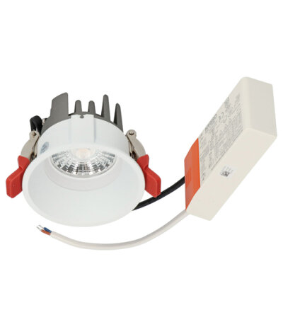 Berla Lighting BM100-07 runde LED-Deckeneinbauleuchte starr dimmbar inkl. Betriebsger&auml;t