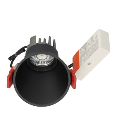 Berla Lighting BM100-09 runde LED-Deckeneinbauleuchte Wallwasher starr dimmbar inkl. Betriebsgerät