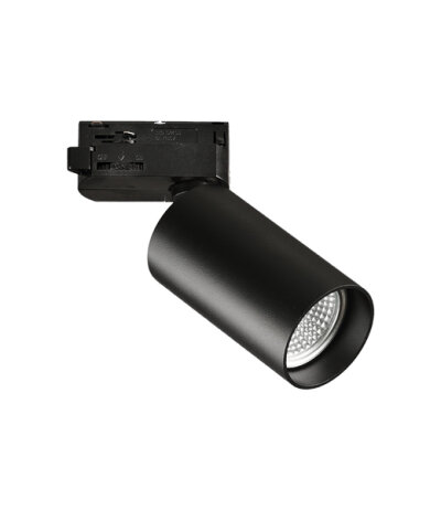 Berla Lighting BS0053 3-phasen-Stromschienenstrahler mit Goldring und Wabenraster dreh-/schwenkbar f&uuml;r GU10 LED-Retrofitlampe