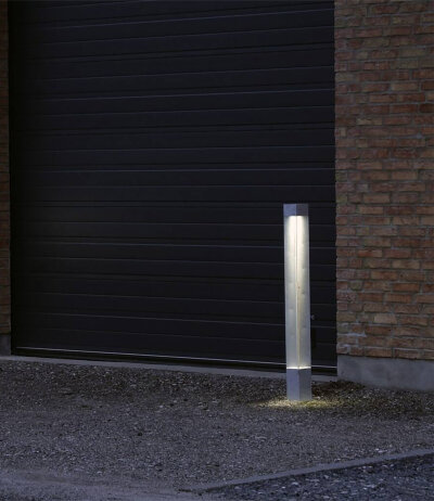 David Super-Light Brutus 120 robuste feuerverzinkte LED-Pollerleuchte Aussenleuchte im Industriedesign H&ouml;he 116,7 cm LED 3000K nicht dimmbar