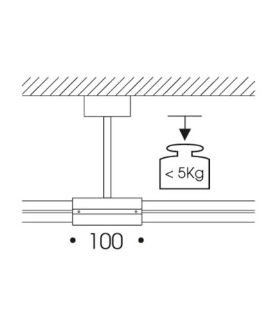 Oligo Check-In Einspeisung/Verbinder Decke